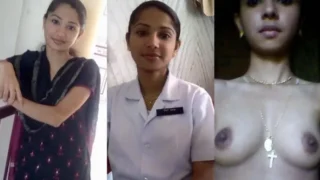 Cute Mallu Nures Girl Mastrubating with a Banana Video
